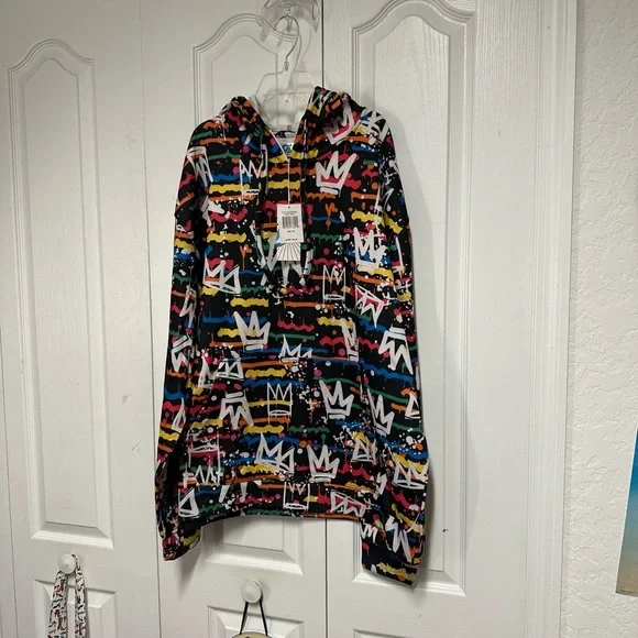 Fresh Prince of Belair  Vintage hoodie Crown Graffiti Mens 3X - Picture 15 of 16